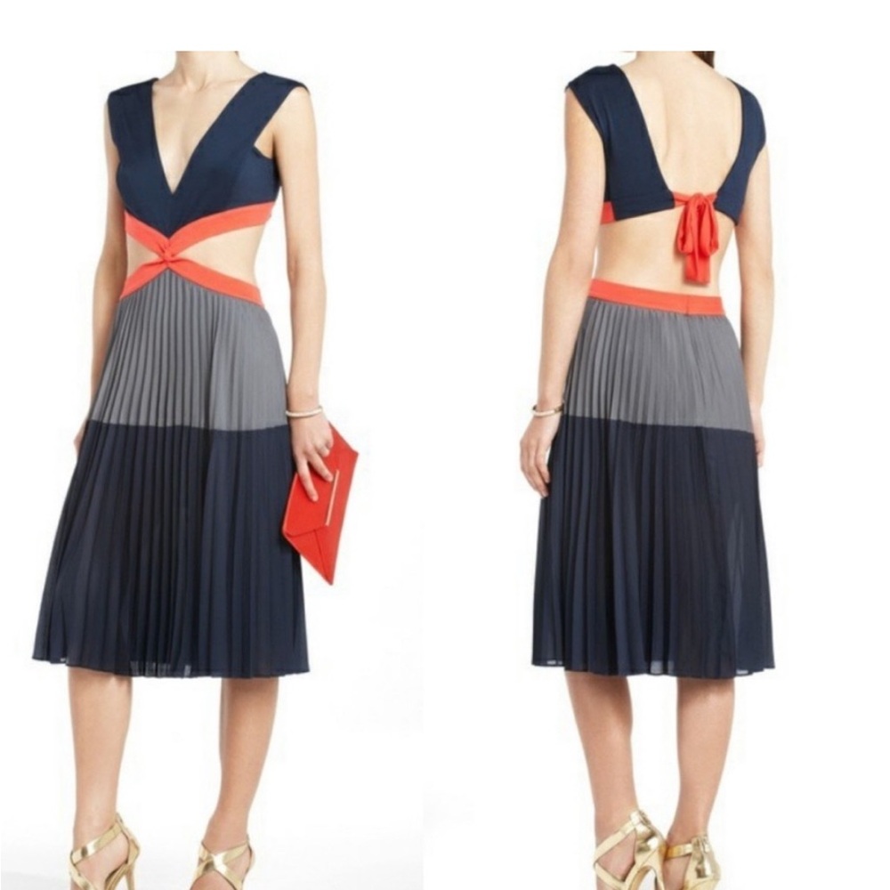 BCBG Maddox dress NWT size 0 open back and cut outs